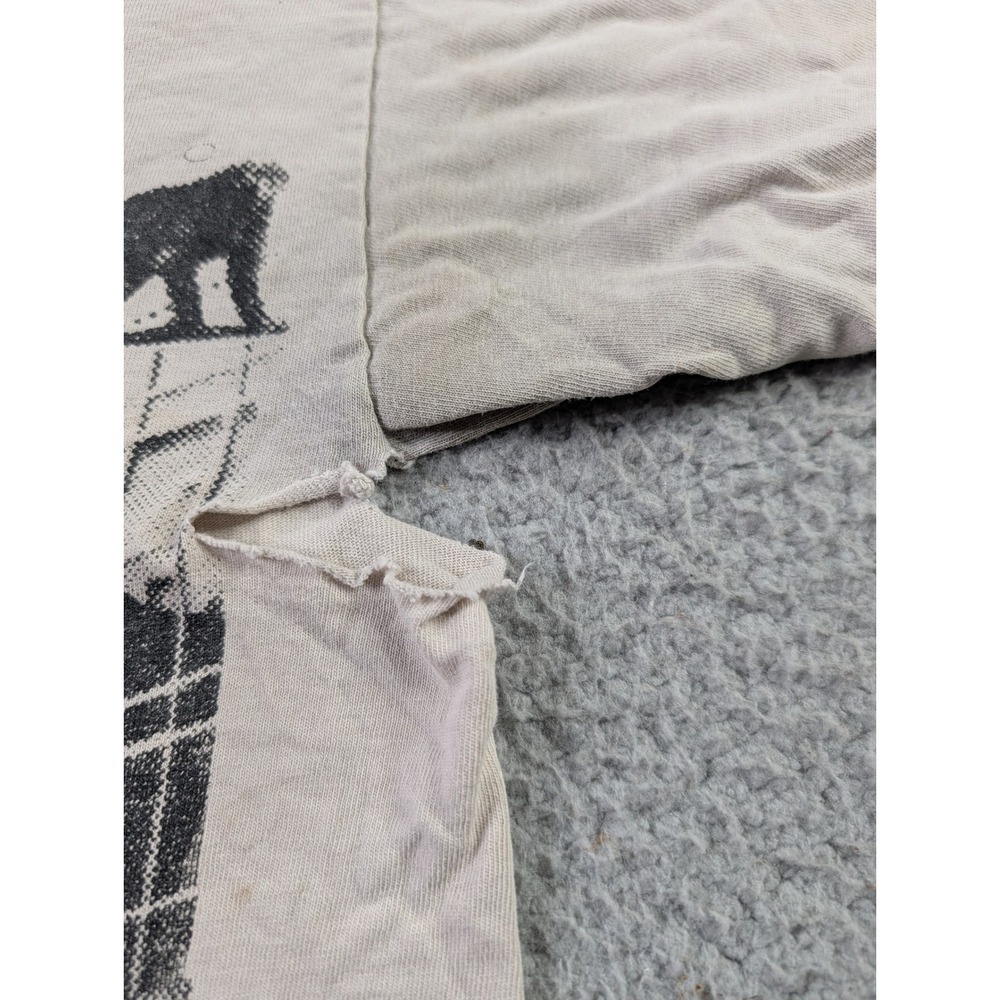 William S Burroughs Naked Lunch Monkey Brain Destroyed Distressed Thrashed Shirt - Picture 10 of 16